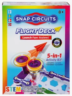 Eksperimenter & Videnskab-Elenco Snap Circuits Flight Deck Eksperimentkasse
