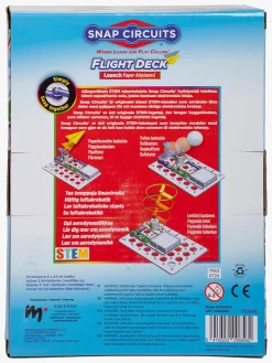 Eksperimenter & Videnskab-Elenco Snap Circuits Flight Deck Eksperimentkasse