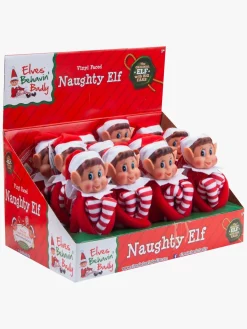 Dukker & Bamser-ElvesBehavinBadley Elves Behavin' Badly Julenisse Elfie 30 cm Flerfarvet