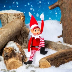 Dukker & Bamser-ElvesBehavinBadley Elves Behavin' Badly Julenisse Elfie 30 cm Flerfarvet