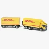 Legetøjsbiler & -Fartøjer-Emek Distributionsbil Med Trailer Scania DHL