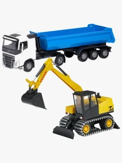 Udelegetøj-Emek Volvo Transportmidler Sættevogn & Gravemaskine