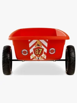 Pedal- & Gåbiler-EXIT Pedalbil Foxy Gokart Fire Anhænger Rød