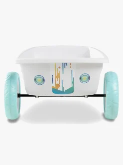 Pedal- & Gåbiler-EXIT Pedalbil Foxy Gokart Club Anhænger Hvid