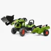 Pedal- & Gåbiler-Falk Claas Arion 410 Skovl med Trailer