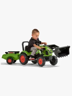 Pedal- & Gåbiler-Falk Claas Arion 410 Skovl med Trailer