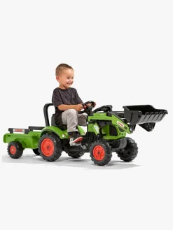 Pedal- & Gåbiler-Falk Claas Arion 410 Skovl med Trailer