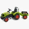 Pedal- & Gåbiler-Falk Claas Arion 430 Traktor med Trailer