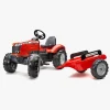 Pedal- & Gåbiler-Falk Massey Ferguson S8740 Traktor med Trailer