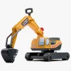 Udelegetøj-Falk Ride-on-gravemaskine Super Builder, Gul