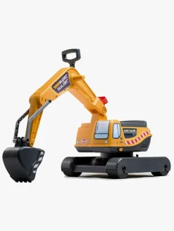 Udelegetøj-Falk Ride-on-gravemaskine Super Builder, Gul