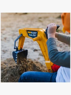 Udelegetøj-Falk Ride-on-gravemaskine Super Builder, Gul