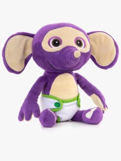 Dukker & Bamser-Fantorangen Fantus Bamse God & Blød 26 cm Lilla/Beige