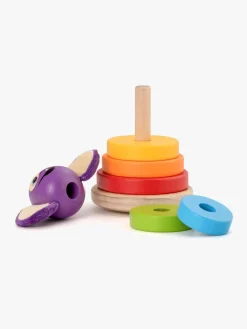 Babylegetøj-Fantorangen Fantus Stabeltårn 16 cm Flerfarvet
