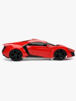 Fjernstyret-FastandFurious Fast & Furious Lykan Hypersport Fjernstyret Bil 1:24 Rød
