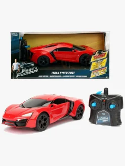 Fjernstyret-FastandFurious Fast & Furious Lykan Hypersport Fjernstyret Bil 1:24 Rød