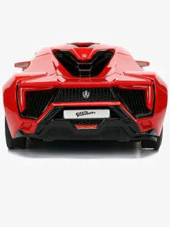 Fjernstyret-FastandFurious Fast & Furious Lykan Hypersport Fjernstyret Bil 1:24 Rød