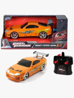 Fjernstyret-FastandFurious Fast & Furious Toyota Supra Fjernstyret Bil 1:24 Orange