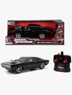 Fjernstyret-JadaToys Fast&Furious Fjernstyret 1970 Dodge Charger Sort