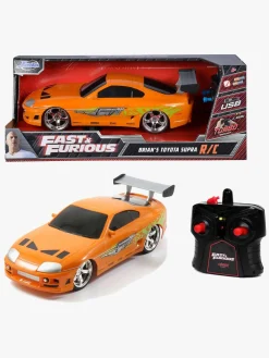 Fjernstyret-JadaToys Fast&Furious Fjernstyret Brian's Toyota Orange