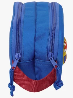 Kreativt Legetøj-FCBarcelona FC Barcelona 3D Dobbelt Penalhus, Marineblå