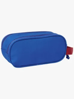 Kreativt Legetøj-FCBarcelona FC Barcelona 3D Dobbelt Penalhus, Marineblå