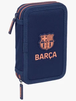 Kreativt Legetøj-FCBarcelona FC Barcelona  Fyldt Dobbelt Penalhus 29 Dele, 2ª Equipment