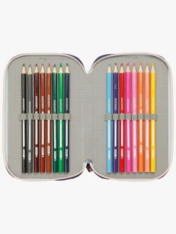 Kreativt Legetøj-FCBarcelona FC Barcelona  Fyldt Penalhus med 3 Rum 37 Dele, 2ª Equipment