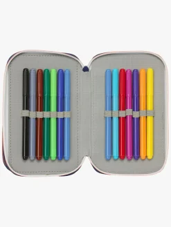 Kreativt Legetøj-FCBarcelona FC Barcelona  Fyldt Penalhus med 3 Rum 37 Dele, 2ª Equipment