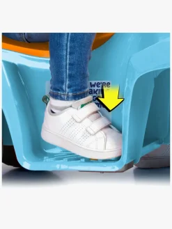 Elbiler & -Køretøjer-Bluey FEBER Buggy, Blå/Orange