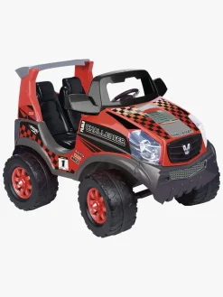 Elbiler & -Køretøjer-FEBER Challenger Elbil, Rød/Sort