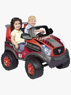 Elbiler & -Køretøjer-FEBER Challenger Elbil, Rød/Sort