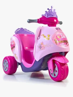 Elbiler & -Køretøjer-FEBER Prinsesse Elløbehjul, Lyserød/Lilla