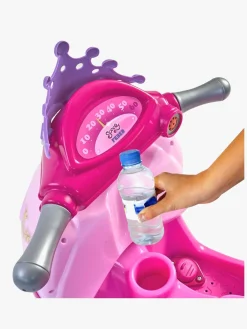 Elbiler & -Køretøjer-FEBER Prinsesse Elløbehjul, Lyserød/Lilla