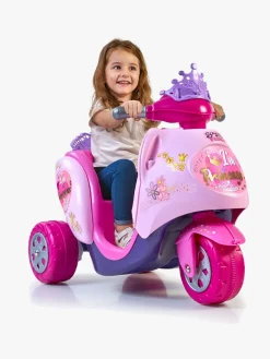 Elbiler & -Køretøjer-FEBER Prinsesse Elløbehjul, Lyserød/Lilla