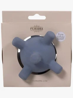 Babylegetøj-FILIBABBA Baby Sense Ball Bidelegetøj, Powder Blue Blå