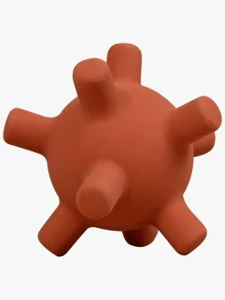 Babylegetøj-FILIBABBA Baby Sense Ball Bidelegetøj, Rust Rød/Brun/Orange