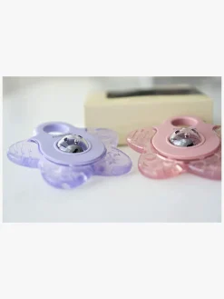 Babylegetøj-FILIBABBA Bidering Cooling Star 2-Pak, Rose Mix Lyserød