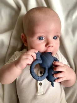 Babylegetøj-FILIBABBA Felix the Fly Bidelegetøj, Muddly Blue