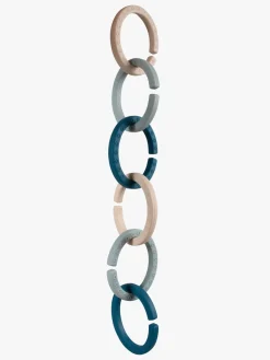 Babylegetøj-FILIBABBA Ringe Silikone, Blå