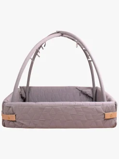 Babylegetøj-FILIBABBA Soft Quilt Aktivitetstæppe, Dark Grey