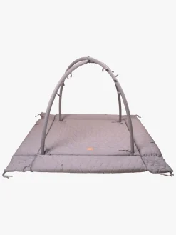 Babylegetøj-FILIBABBA Soft Quilt Aktivitetstæppe, Dark Grey
