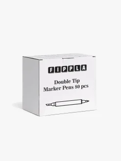 Legetøj Til Børn På 0-10 År|Kreativt Legetøj-Fippla Dobbeltspids Alkoholbaserede Illustration Markers 80-pak