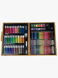 Kreativt Legetøj-Fippla Maleæske i Træ 150 Dele