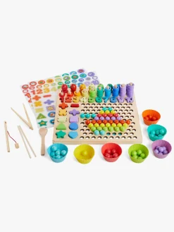 Spil & Puslespil-Fippla Montessorileg All-in-one