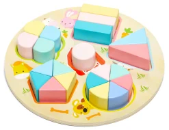 Spil & Puslespil-Fippla Træpuslespil Former 21 Brikker