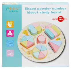 Spil & Puslespil-Fippla Træpuslespil Former 21 Brikker