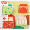 Interaktivt Legetøj-FisherPrice Fischer-Price Farm Animals Board Legetøj Legetøj