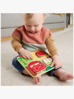 Interaktivt Legetøj-FisherPrice Fischer-Price Farm Animals Board Legetøj Legetøj