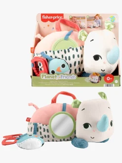 Babylegetøj-FisherPrice Fischer-Price Tummy Time Roaming Rhino Aktivitetslegetøj
